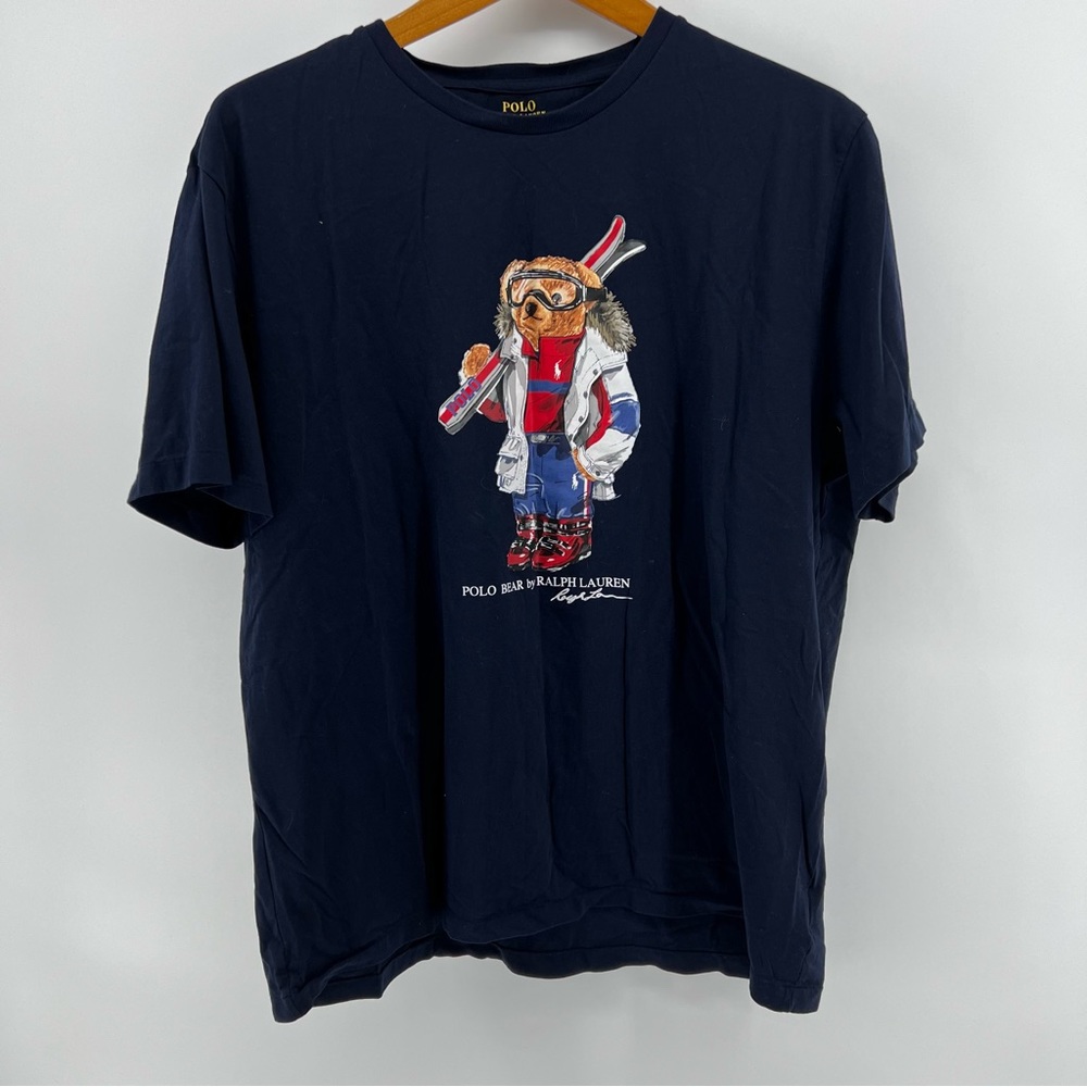 Polo Ralph Lauren ski bear tee size xl